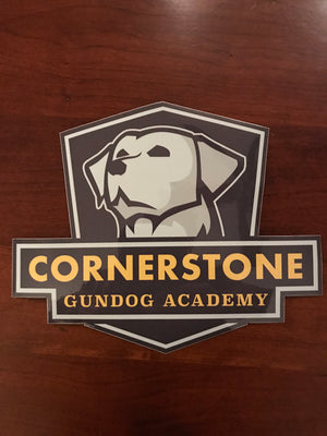 Medium Cornerstone Gundog Academy Decal